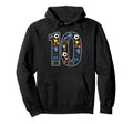 10 Soccer 10Th Birthday Hoodie - Aesthetic Graphic for Adults - T-Shirt, Sweatshirt, Hoodie