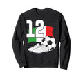 12 Soccer Birthday Gift Soccer Fan Sweatshirt - Minimalist Print Unisex - T-Shirt, Sweatshirt, Hoodie