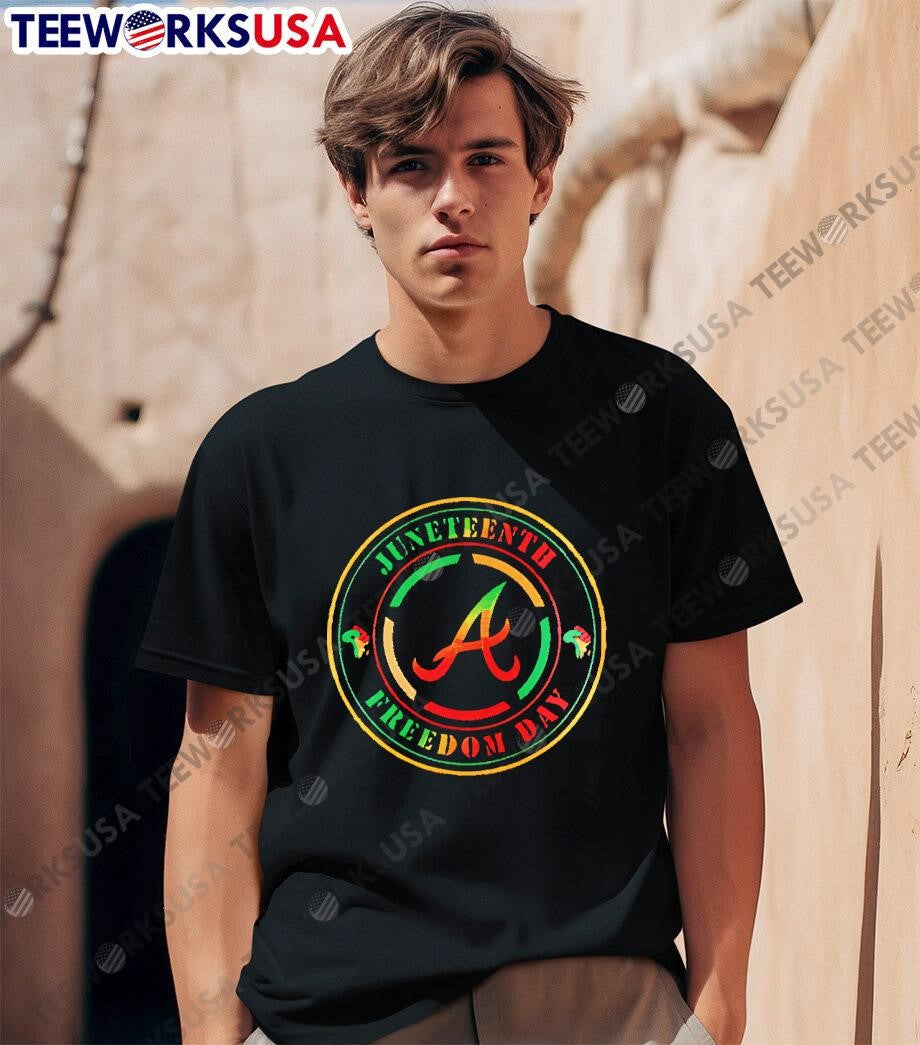 Braves Juneteenth Freedom Day 2025 - Adult & Kids T-Shirts, Sweatshirts & Hoodies apparel design preview 1