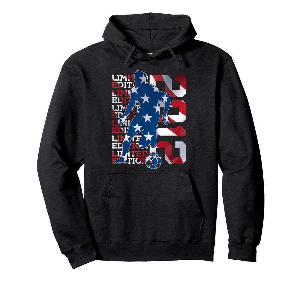 2012 14 Years Soccer 14Th Birthday Hoodie - Fun Novelty Design Men Women - T-Shirt, Sweatshirt, Hoodie
