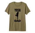 Mens Yoga Papa Yogi Dad Fathers T-Shirt - Fun Novelty Design for Adults - T-Shirt, Sweatshirt, Hoodie
