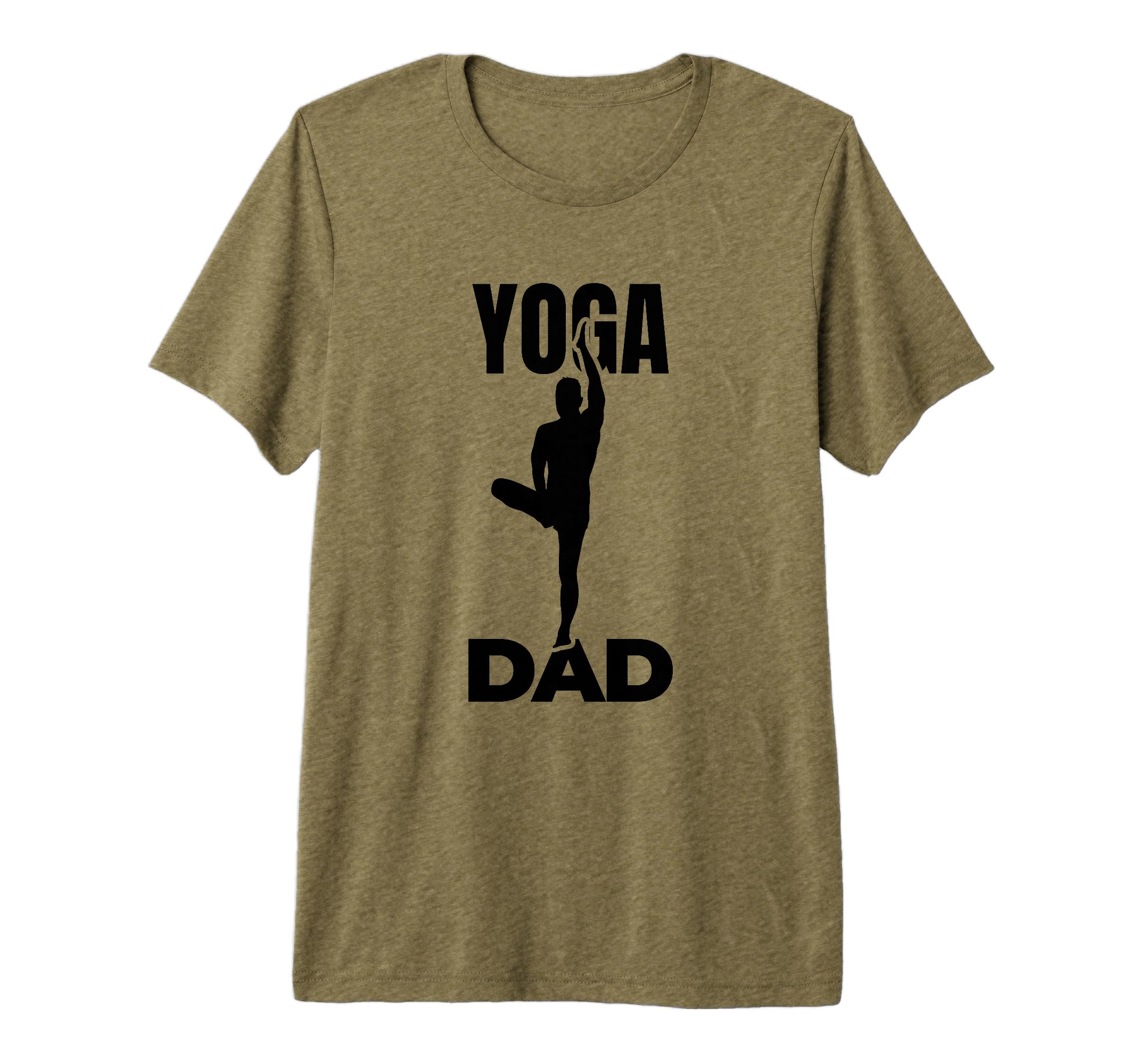 Mens Yoga Papa Yogi Dad Fathers T-Shirt - Fun Novelty Design for Adults - T-Shirt, Sweatshirt, Hoodie