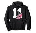 11 Soccer Birthday Gift Soccer Fan Hoodie - Fun Novelty Design Unisex - T-Shirt, Sweatshirt, Hoodie