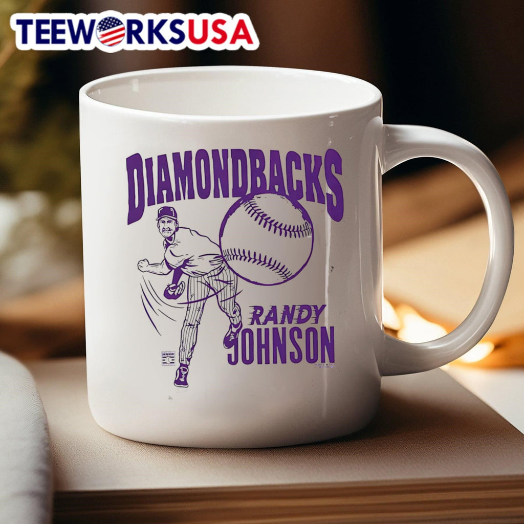 Randy Johnson Arizona Diamondbacks player graphic - Adult & Kids T-Shirts, Sweatshirts & Hoodies apparel design preview 4