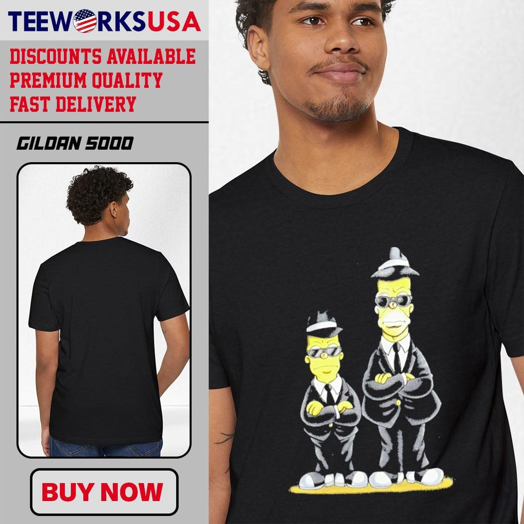 The Simpsons bodyguard - Adult & Kids T-Shirts, Sweatshirts & Hoodies apparel design preview 1