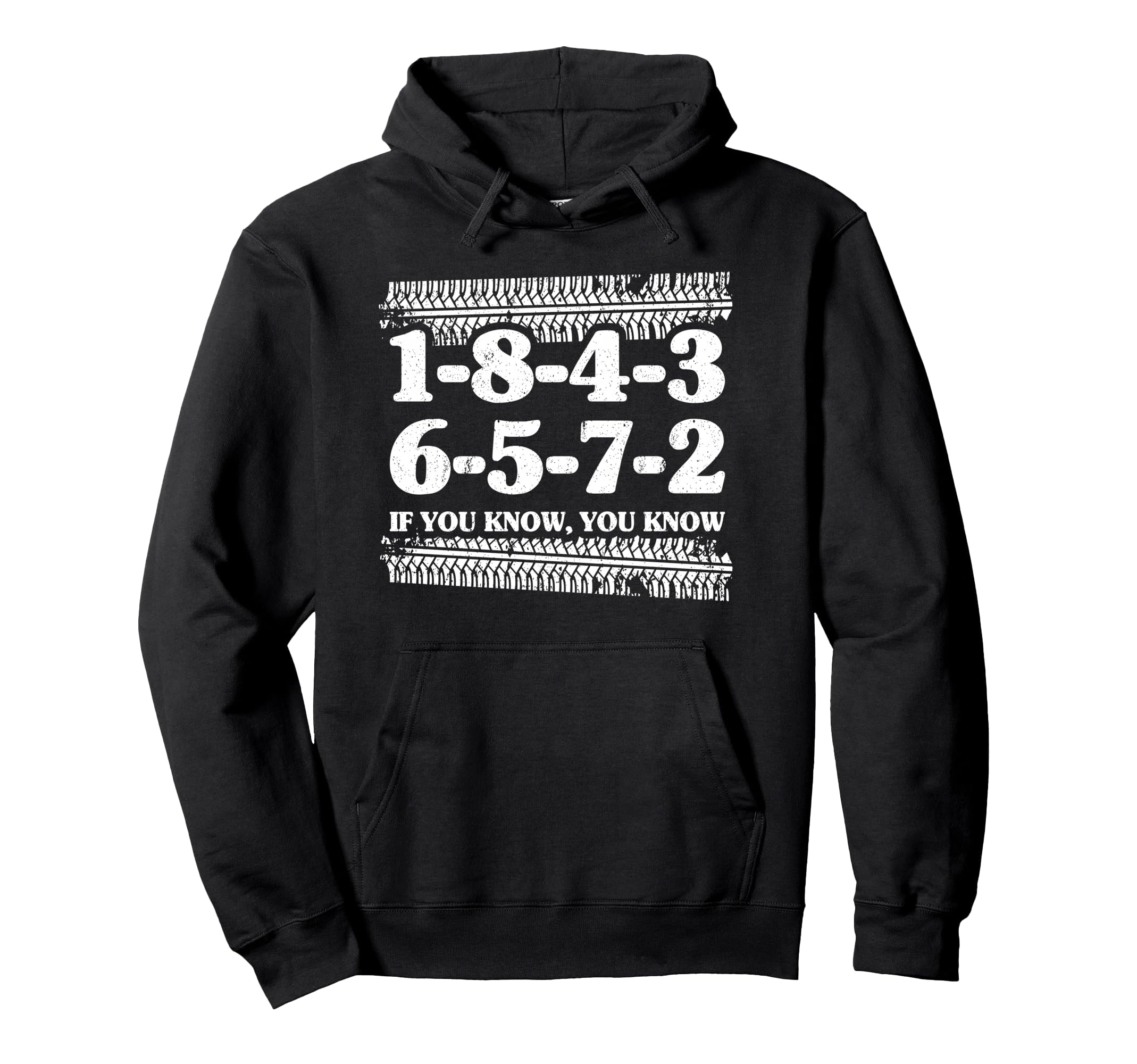 1 8 4 3 6 5 7 2 If You Know 18436572 Hoodie - Fun Novelty Design Unisex - T-Shirt, Sweatshirt, Hoodie