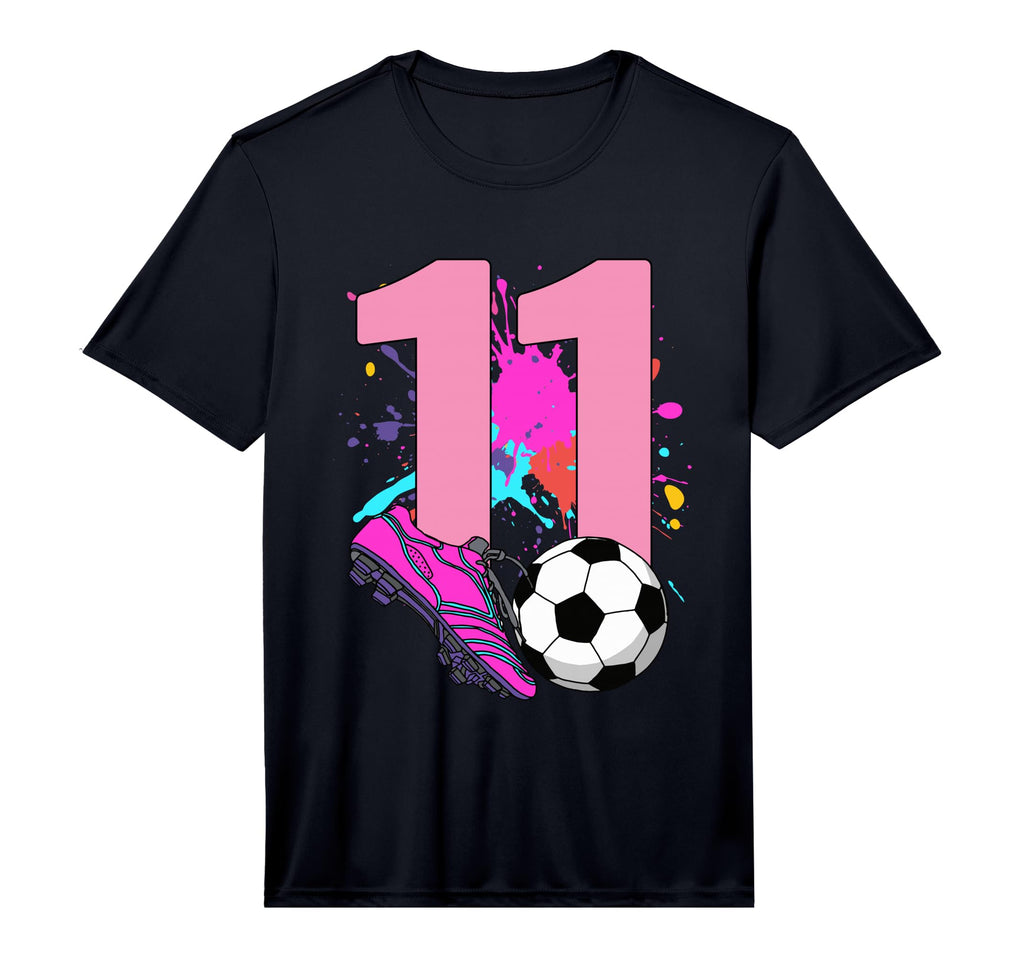 11Th Birthday Soccer Player Football 11 T-Shirt - Minimalist Print Unisex - T-Shirt, Sweatshirt, Hoodie