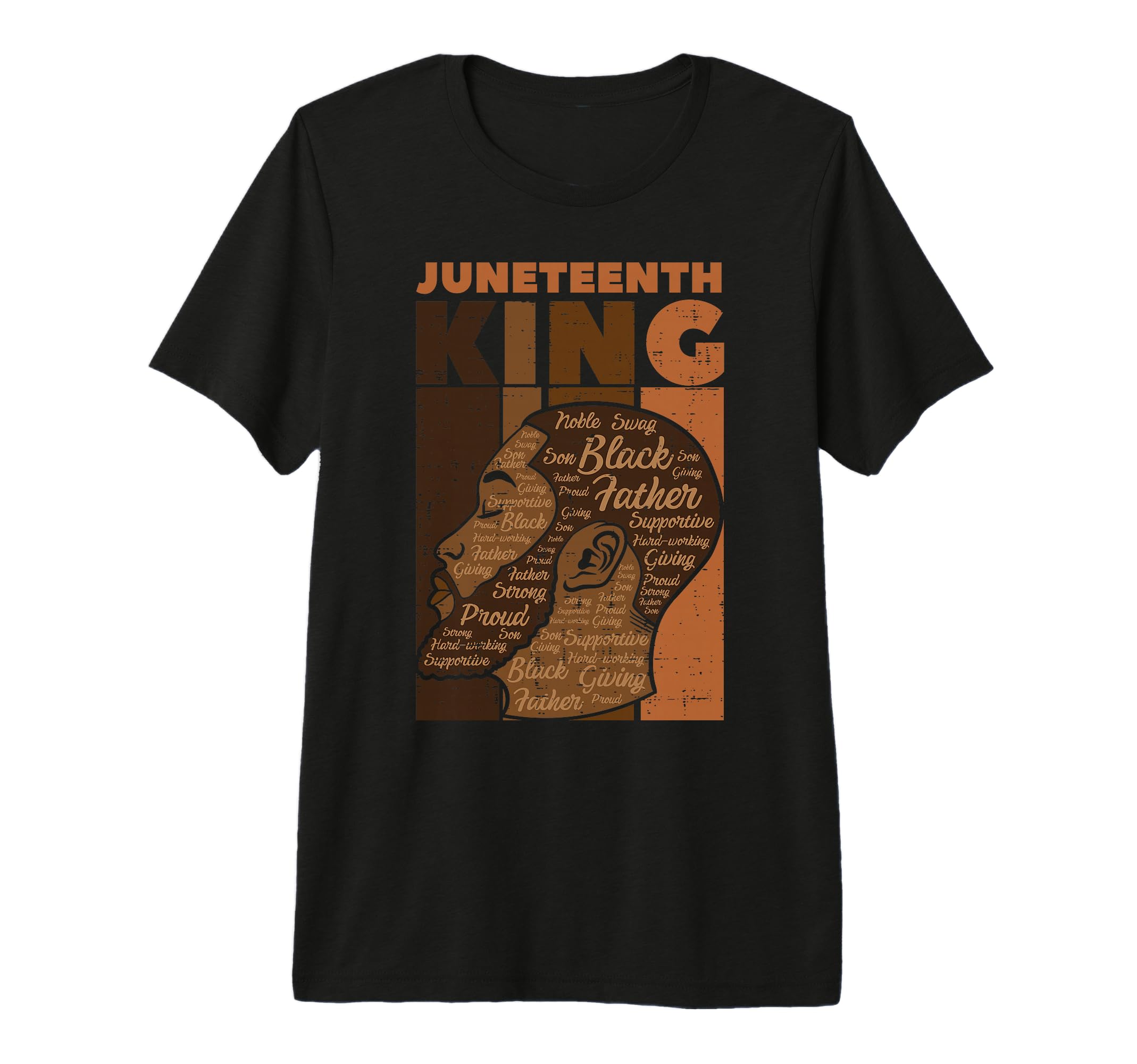 Juneteenth King Black Father Melanin T-Shirt - Fun Novelty Design Unisex - T-Shirt, Sweatshirt, Hoodie