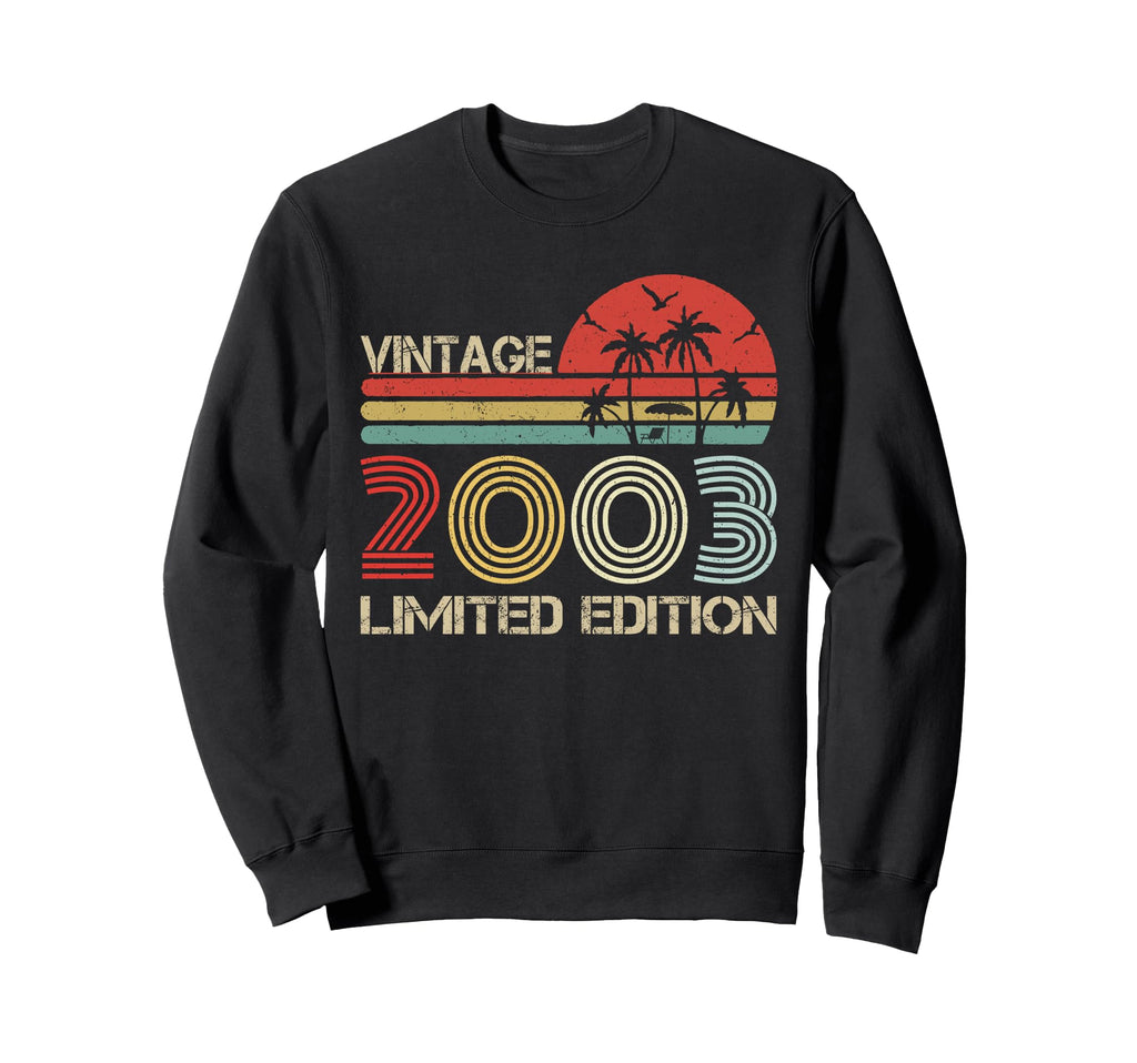 2003 Year Birthday Sweatshirt - Minimalist Print Unisex - T-Shirt, Sweatshirt, Hoodie