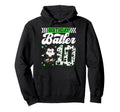 10Th Soccer Birthday Party Ten Year Hoodie - Fun Novelty Design for Adults - T-Shirt, Sweatshirt, Hoodie