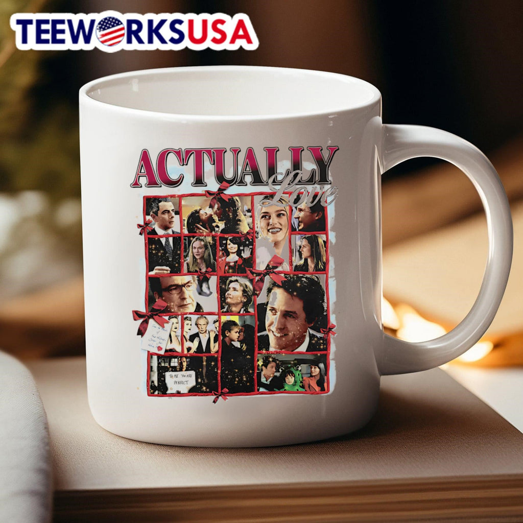 Love Actually Christmas photo - Adult & Kids T-Shirts, Sweatshirts & Hoodies apparel design preview 4