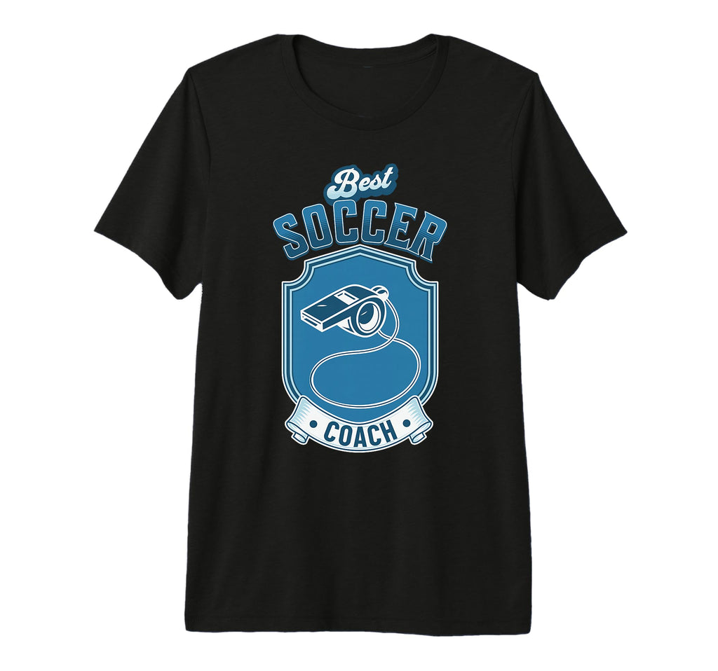 Fun Gift Best Soccer Coach Tri Blend T-Shirt - Streetwear Style Men Women - T-Shirt, Sweatshirt, Hoodie
