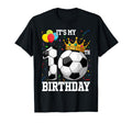 10 Years Old 10Th Birthday Soccer T-Shirt - Minimalist Print for Adults - T-Shirt, Sweatshirt, Hoodie
