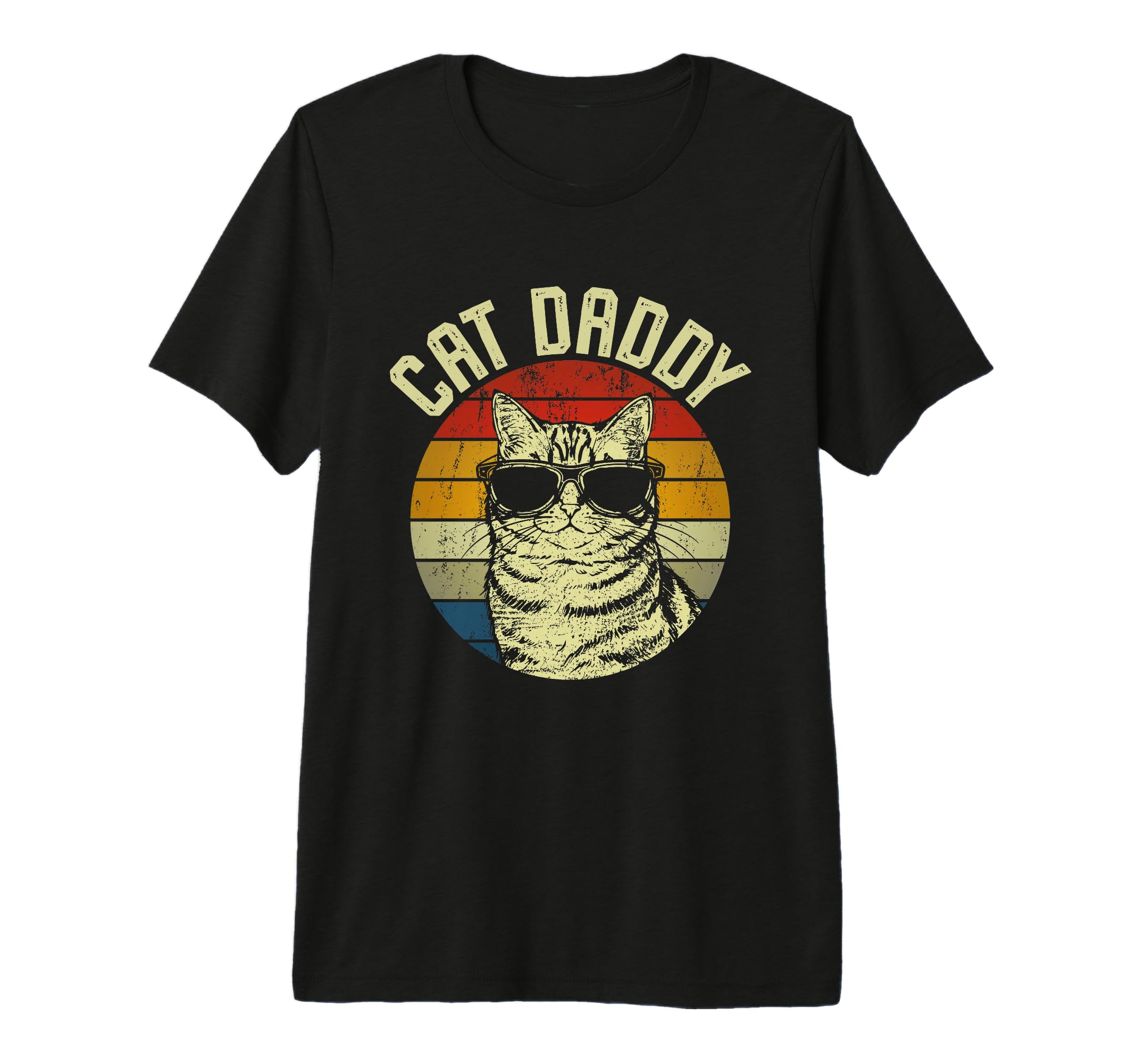 Mens Cat Daddy Fathers Day Cat Dad T-Shirt - Streetwear Style for Adults - T-Shirt, Sweatshirt, Hoodie