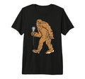 Bigfoot Sasquatch Lacrosse Funny Lax Dad T-Shirt - Streetwear Style Unisex - T-Shirt, Sweatshirt, Hoodie