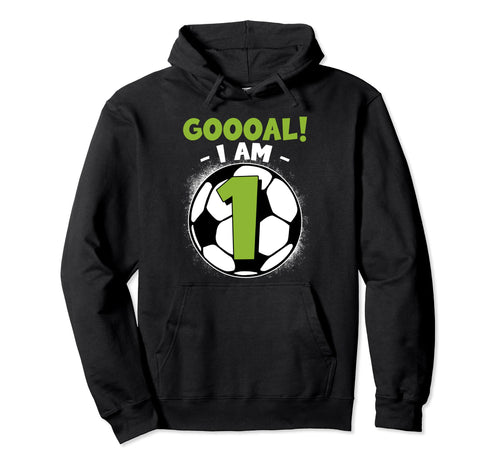 1 Year Old Birthday Soccer Themed 1Stb Hoodie - Streetwear Style Men Women - T-Shirt, Sweatshirt, Hoodie