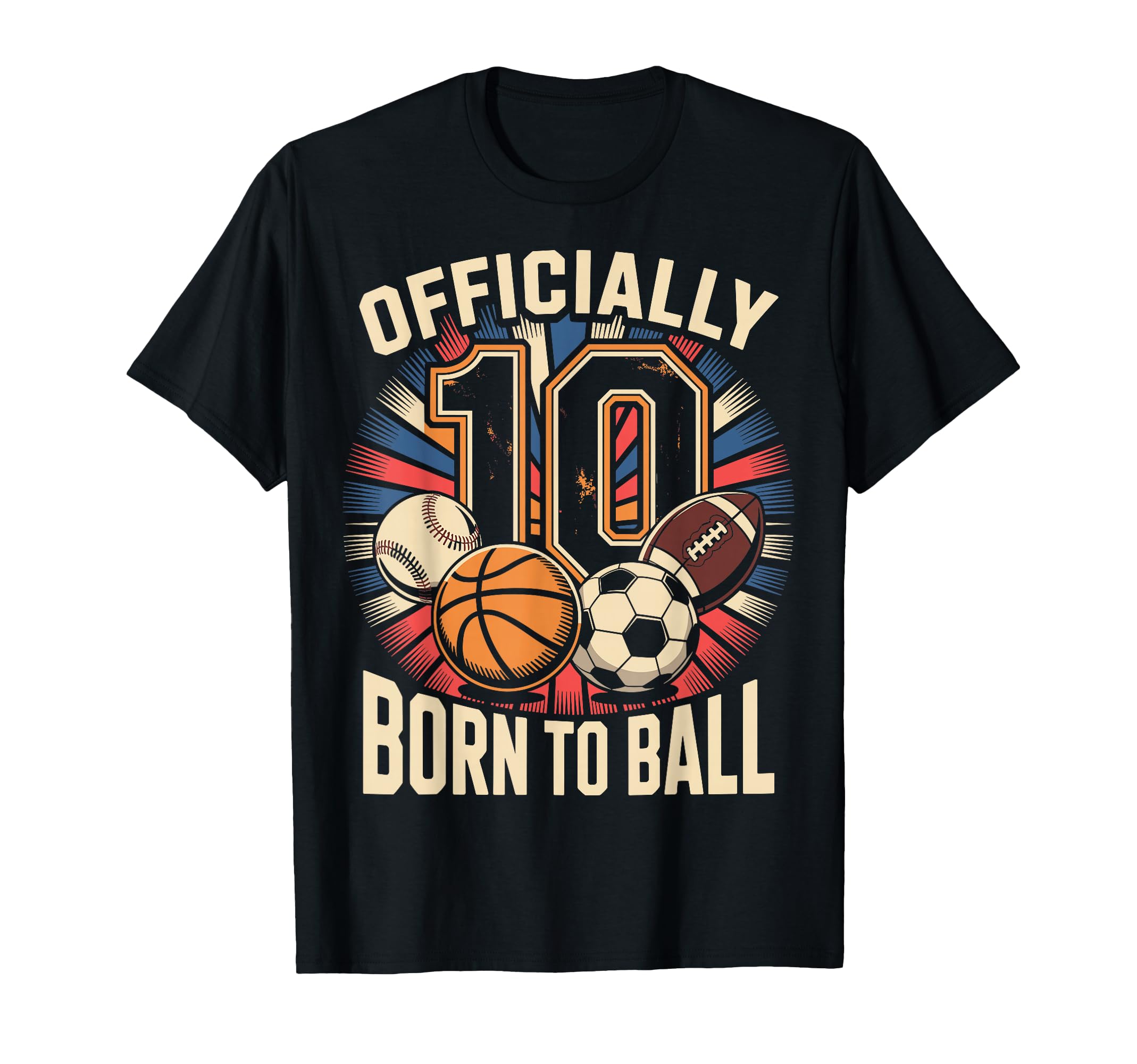 10 Birthday 10 Year Old 10Th Birthday T-Shirt - Graphic Print for Adults - T-Shirt, Sweatshirt, Hoodie