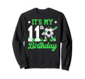 11Th Soccer Birthday Party 11 Year Sweatshirt - Fun Novelty Design Unisex - T-Shirt, Sweatshirt, Hoodie