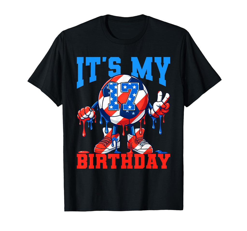 17 Year Old Its My 17Th Birthday T-Shirt - Aesthetic Graphic Men Women - T-Shirt, Sweatshirt, Hoodie