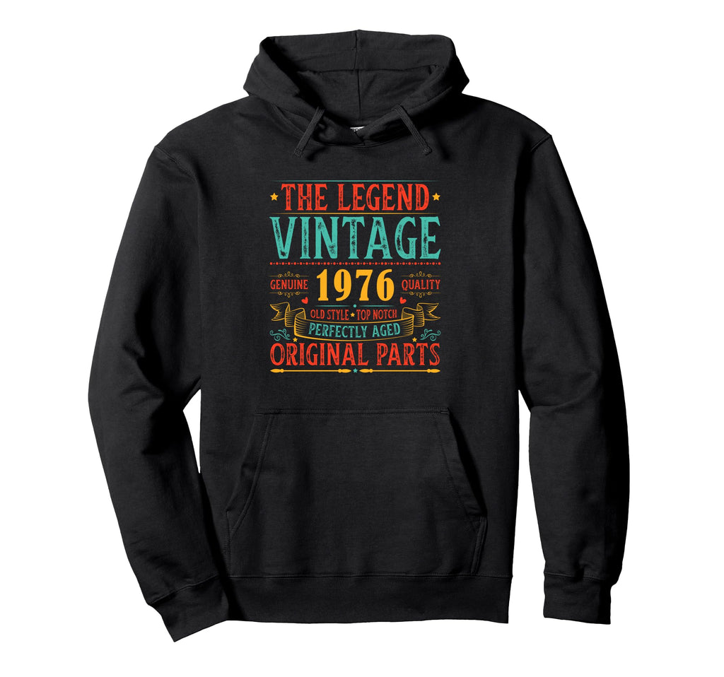 1976 T Shirts Funny 50Th Birthday Hoodie - Novelty Apparel Men Women - T-Shirt, Sweatshirt, Hoodie