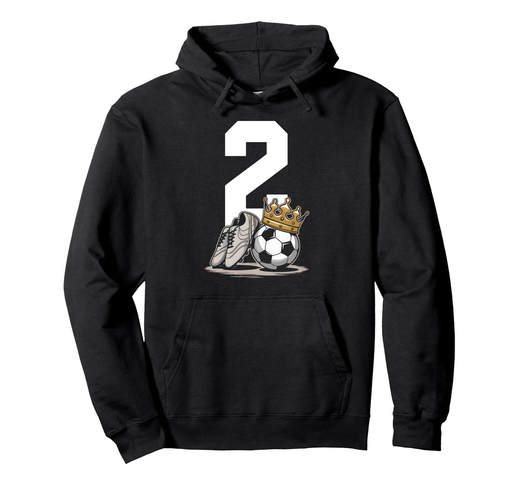 2 Soccer Birthday Gift Soccer Fan Sports Hoodie - Trendy Graphic Men Women - T-Shirt, Sweatshirt, Hoodie