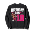 10Th Birthday Soccer Dabbing 10 Sweatshirt - Aesthetic Graphic for Adults - T-Shirt, Sweatshirt, Hoodie