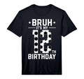 12 Year Old Birthday Soccer Bruh Its My T-Shirt - Custom Art Print Unisex - T-Shirt, Sweatshirt, Hoodie