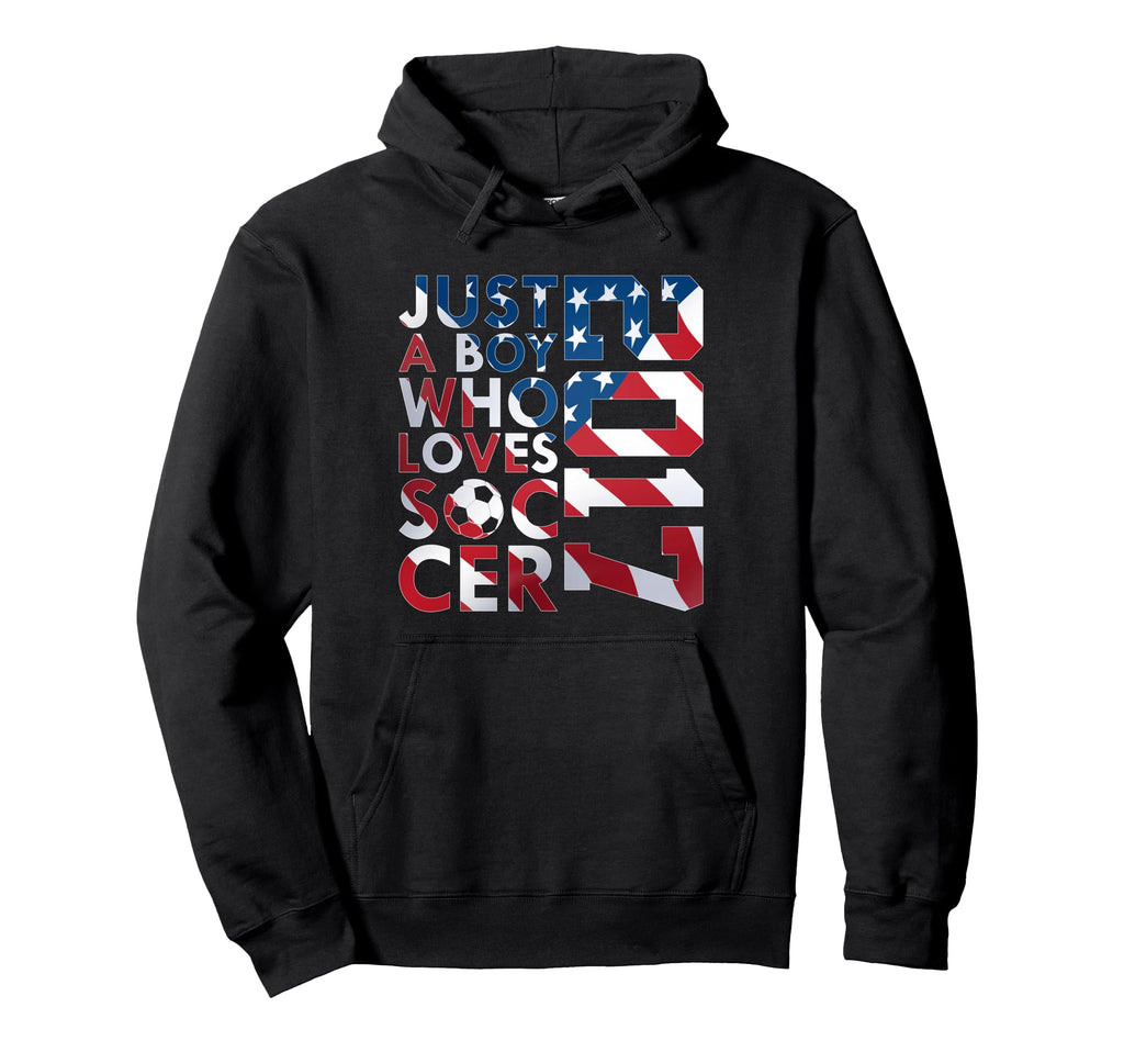 2017 Just Who Loves Soccer 9Th Birthday Hoodie - Streetwear Style Men Women - T-Shirt, Sweatshirt, Hoodie