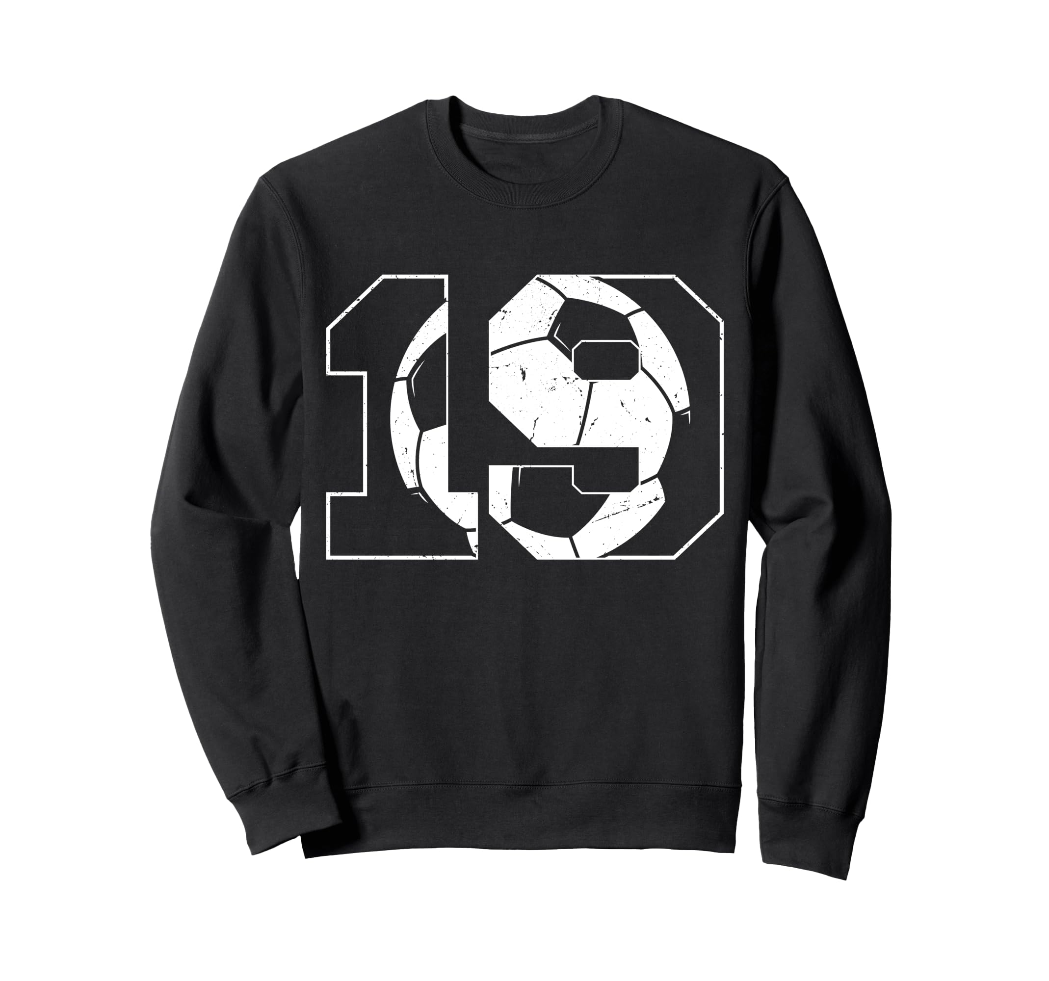 19Th Birthday Soccer Player Sweatshirt - Trendy Graphic for Adults - T-Shirt, Sweatshirt, Hoodie