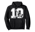10 Soccer Birthday Gift Soccer Fan Hoodie - Minimalist Print Men Women - T-Shirt, Sweatshirt, Hoodie