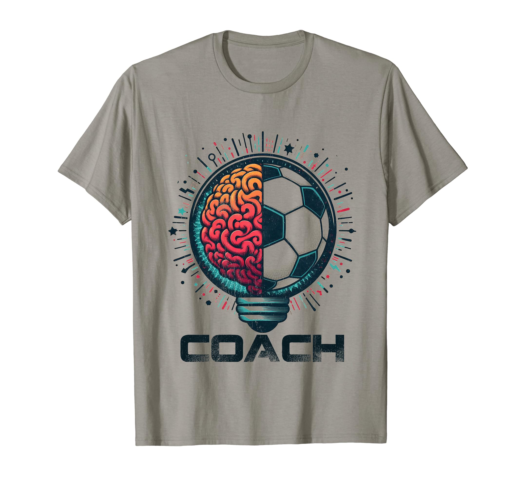 Soccer Coach Training Coaching Football T-Shirt - Graphic Print Men Women - T-Shirt, Sweatshirt, Hoodie