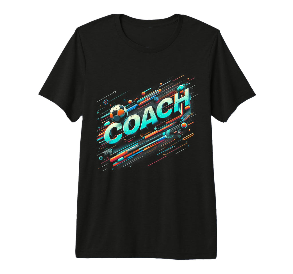 Soccer Coach Training Coaching Football T-Shirt - Graphic Print for Adults - T-Shirt, Sweatshirt, Hoodie