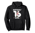 16Th Birthday Soccer Sixteen 16 Year Hoodie - Aesthetic Graphic Men Women - T-Shirt, Sweatshirt, Hoodie