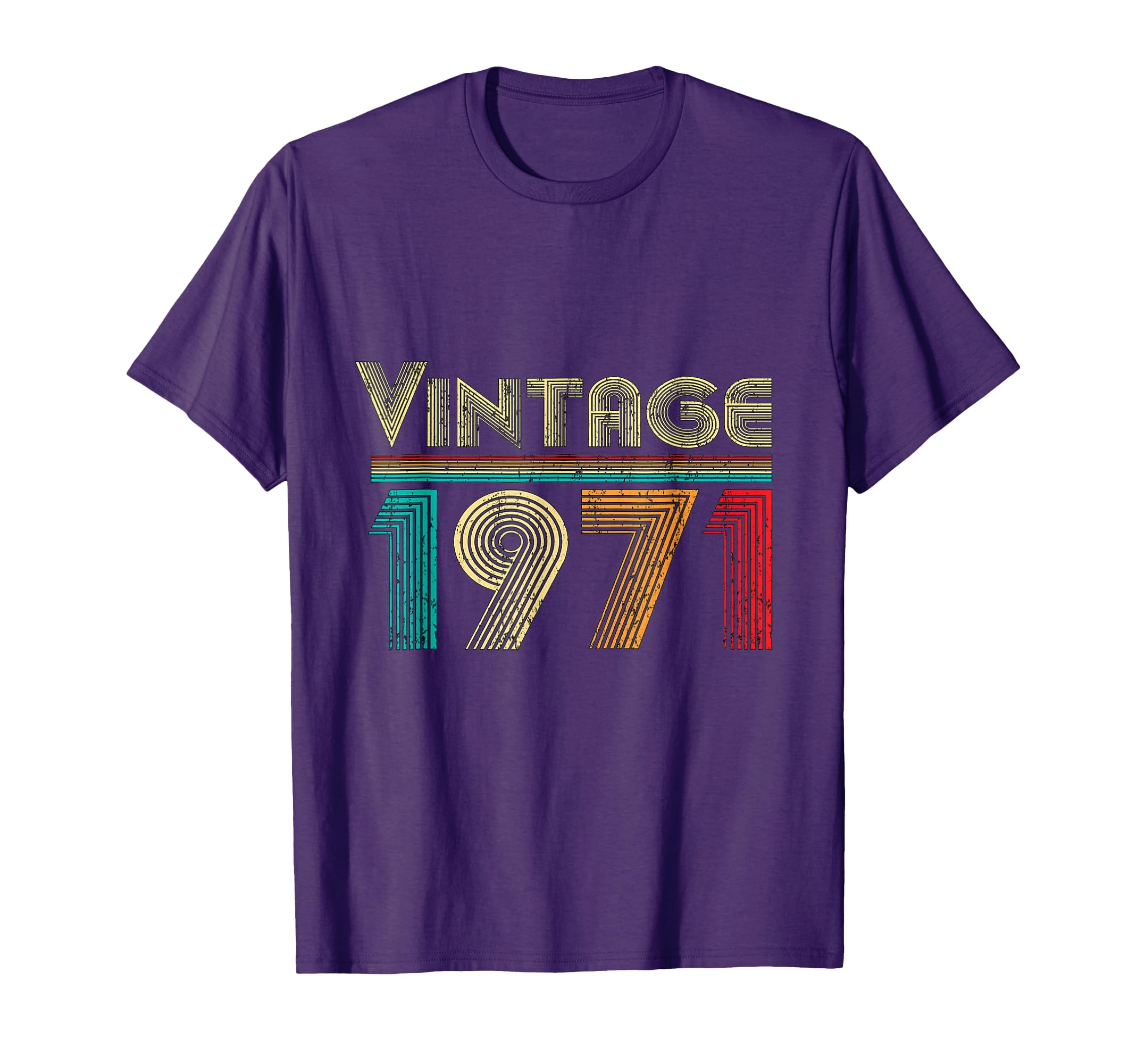 1971 50 Years Old And 50Th Birthday T-Shirt - Novelty Apparel for Adults - T-Shirt, Sweatshirt, Hoodie