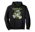12Th Birthday Soccer Theme 12Year Old B Hoodie - Streetwear Style Unisex - T-Shirt, Sweatshirt, Hoodie