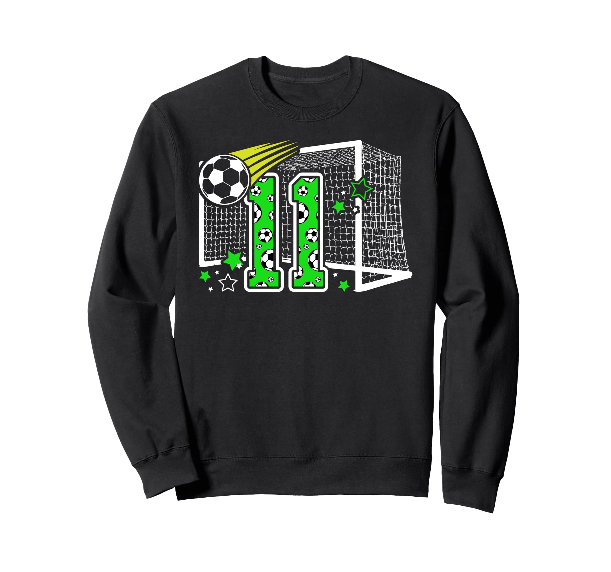 11Th Birthday Soccer 11 Year Old Sweatshirt - Casual Everyday Wear Unisex - T-Shirt, Sweatshirt, Hoodie