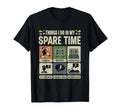 Things I Do My Spare Time Soccer Sport T-Shirt - Novelty Apparel Unisex - T-Shirt, Sweatshirt, Hoodie