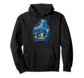 1 Dad Finger Bold Number One Father Hoodie - Unique Graphic for Adults - T-Shirt, Sweatshirt, Hoodie