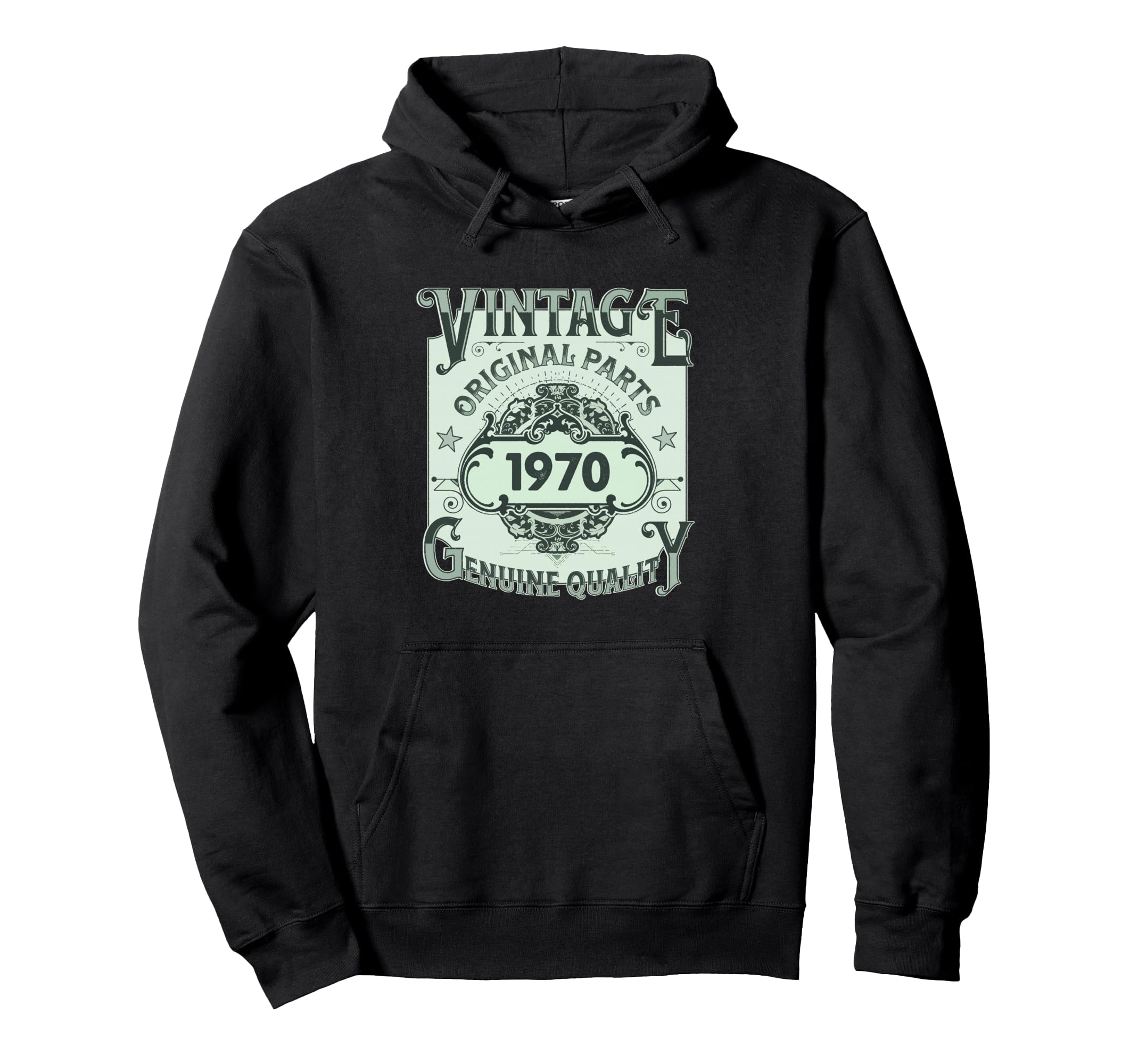 1970 Bday 1970 Birthday Hoodie - Fun Novelty Design Men Women - T-Shirt, Sweatshirt, Hoodie
