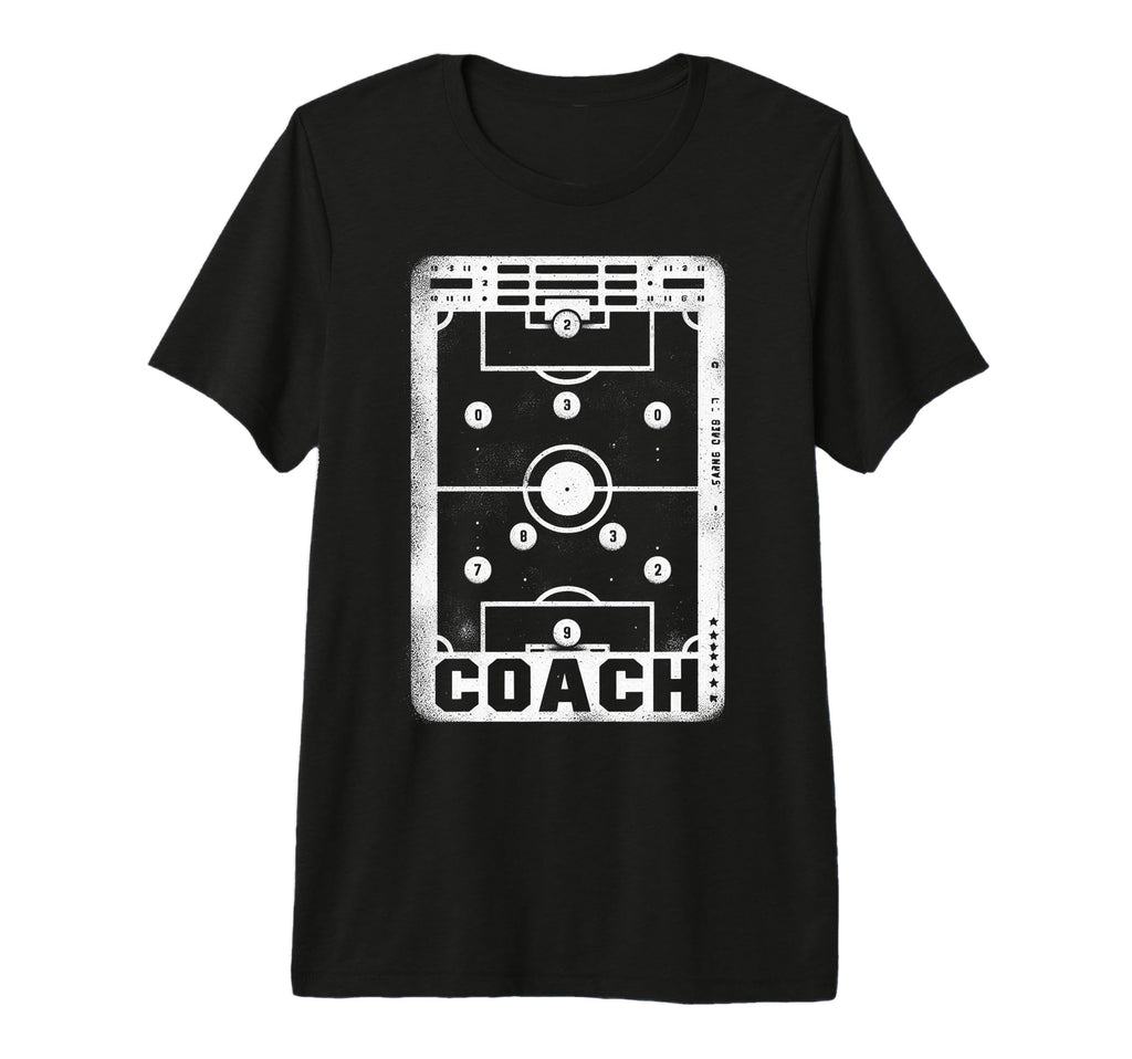 Soccer Coach Training Coaching T-Shirt - Aesthetic Graphic for Adults - T-Shirt, Sweatshirt, Hoodie