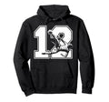 12 Soccer Birthday Gift Soccer Hoodie - Casual Everyday Wear for Adults - T-Shirt, Sweatshirt, Hoodie
