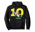 10Th Birthday 10 Years Soccer Football Hoodie - Unique Graphic for Adults - T-Shirt, Sweatshirt, Hoodie