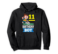 11Th Birthday 11 Years Soccer Football Hoodie - Unique Graphic Men Women - T-Shirt, Sweatshirt, Hoodie