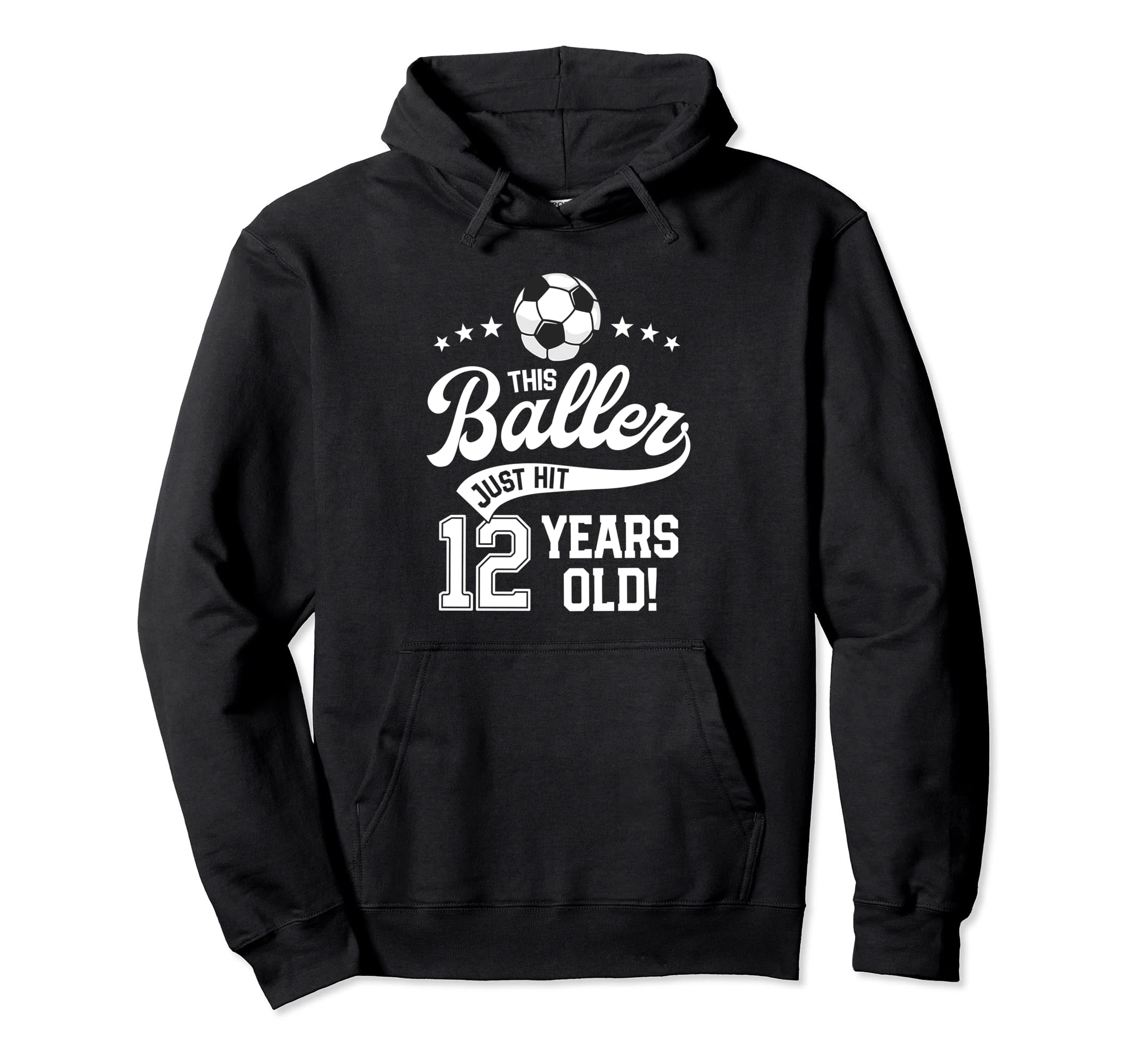 10 Years Old Soccer Themed Birthday Hoodie - Unique Graphic Men Women - T-Shirt, Sweatshirt, Hoodie