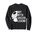 12 Years Myth Soccer Legend 12Th Sweatshirt - Graphic Print Men Women - T-Shirt, Sweatshirt, Hoodie