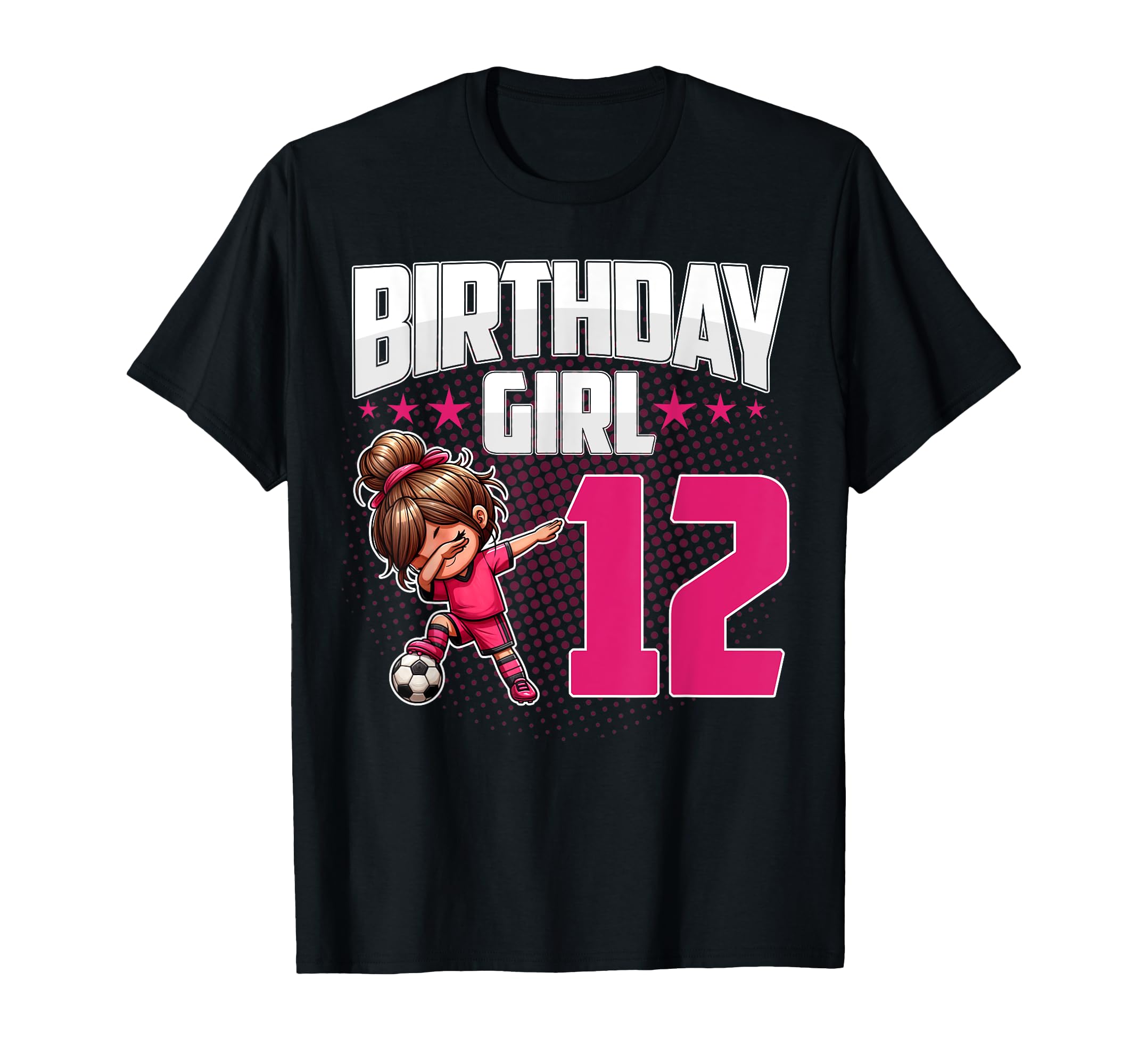 12Th Birthday Soccer Dabbing 12 Years Old T-Shirt - Trendy Graphic Unisex - T-Shirt, Sweatshirt, Hoodie