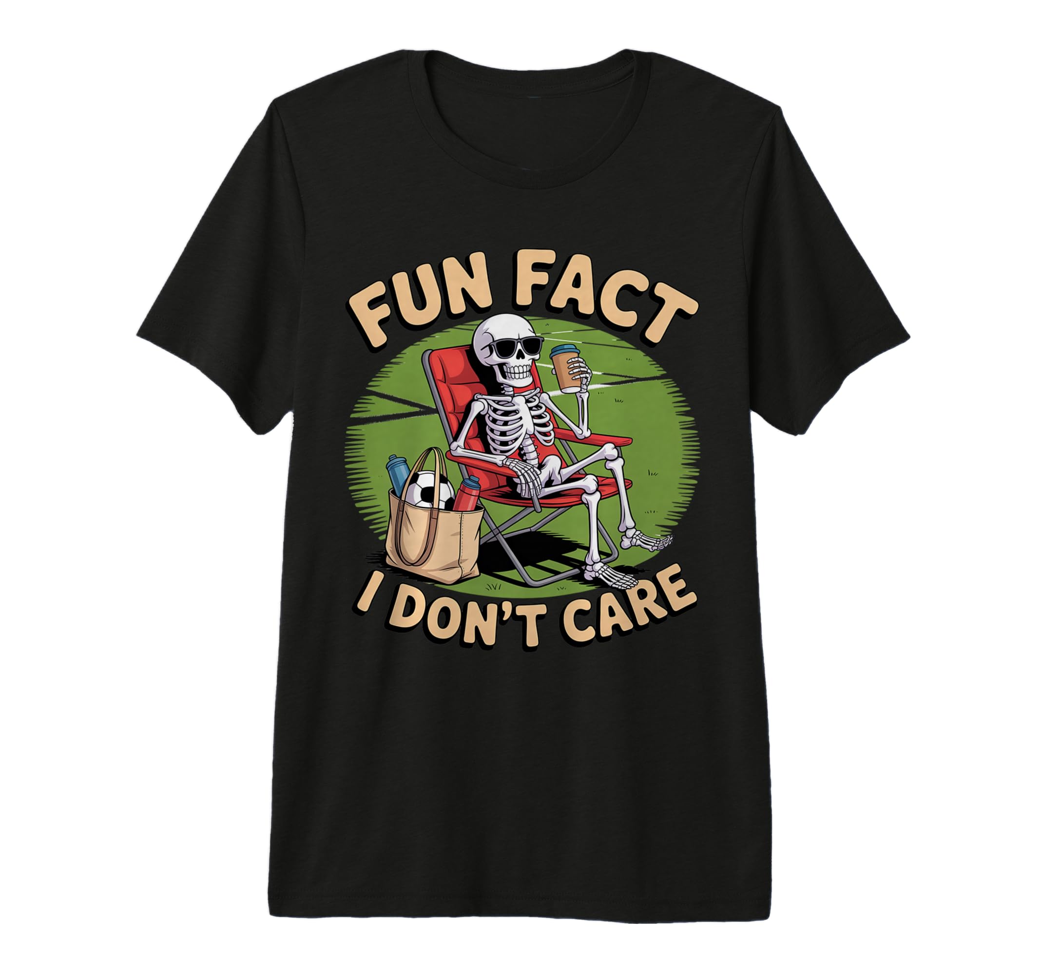 Funny Skeleton Soccer Mom Soccer Mom T-Shirt - Casual Everyday Wear Unisex - T-Shirt, Sweatshirt, Hoodie