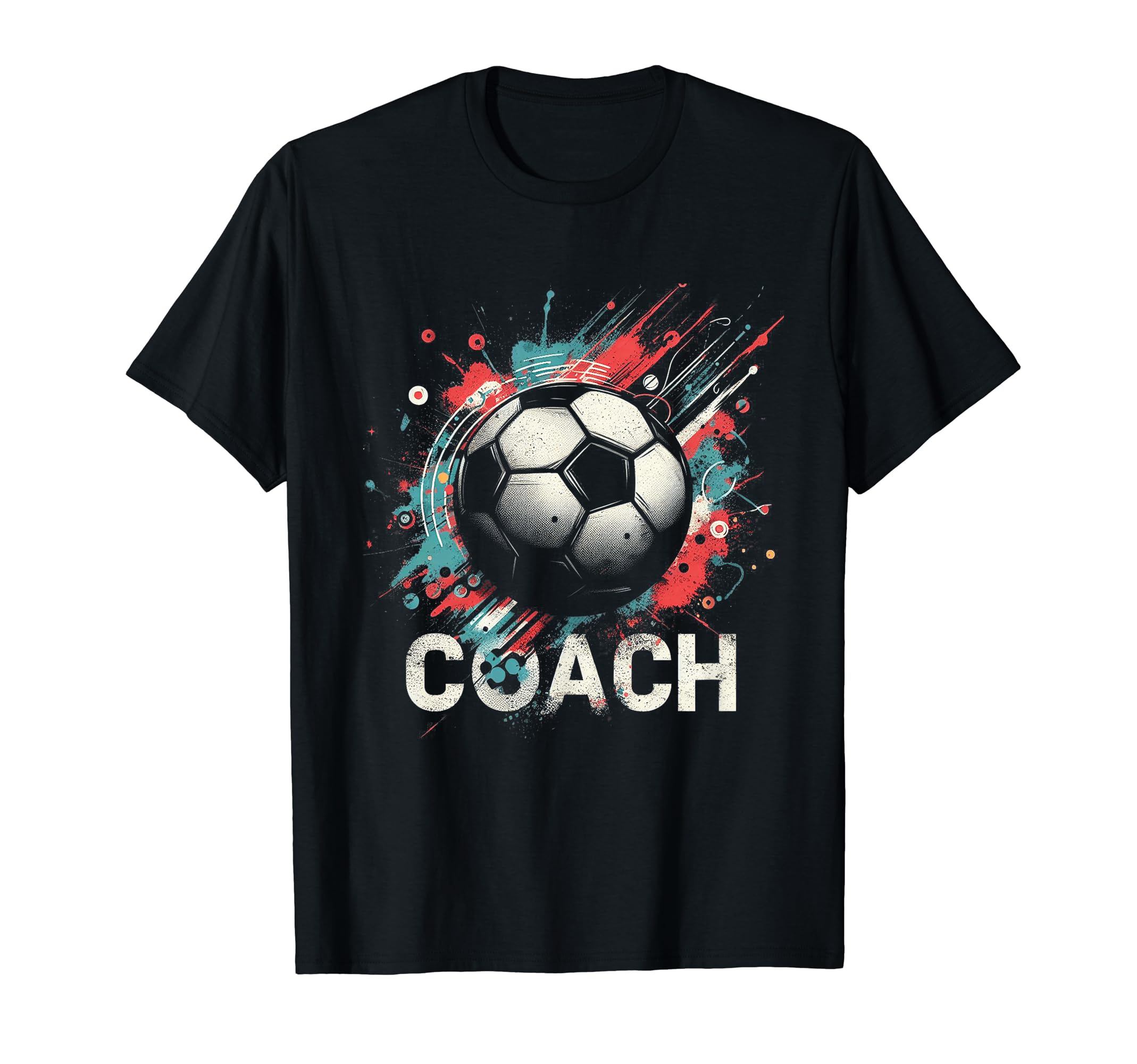 Soccer Coach Training Coaching Football T-Shirt - Graphic Print for Adults - T-Shirt, Sweatshirt, Hoodie