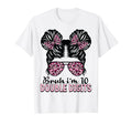 10 Years Old Birthday Bruh Im Double T-Shirt - Custom Art Print Men Women - T-Shirt, Sweatshirt, Hoodie