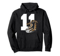 11 Soccer Birthday Gift Soccer Fan Sports Hoodie - Custom Art Print Unisex - T-Shirt, Sweatshirt, Hoodie
